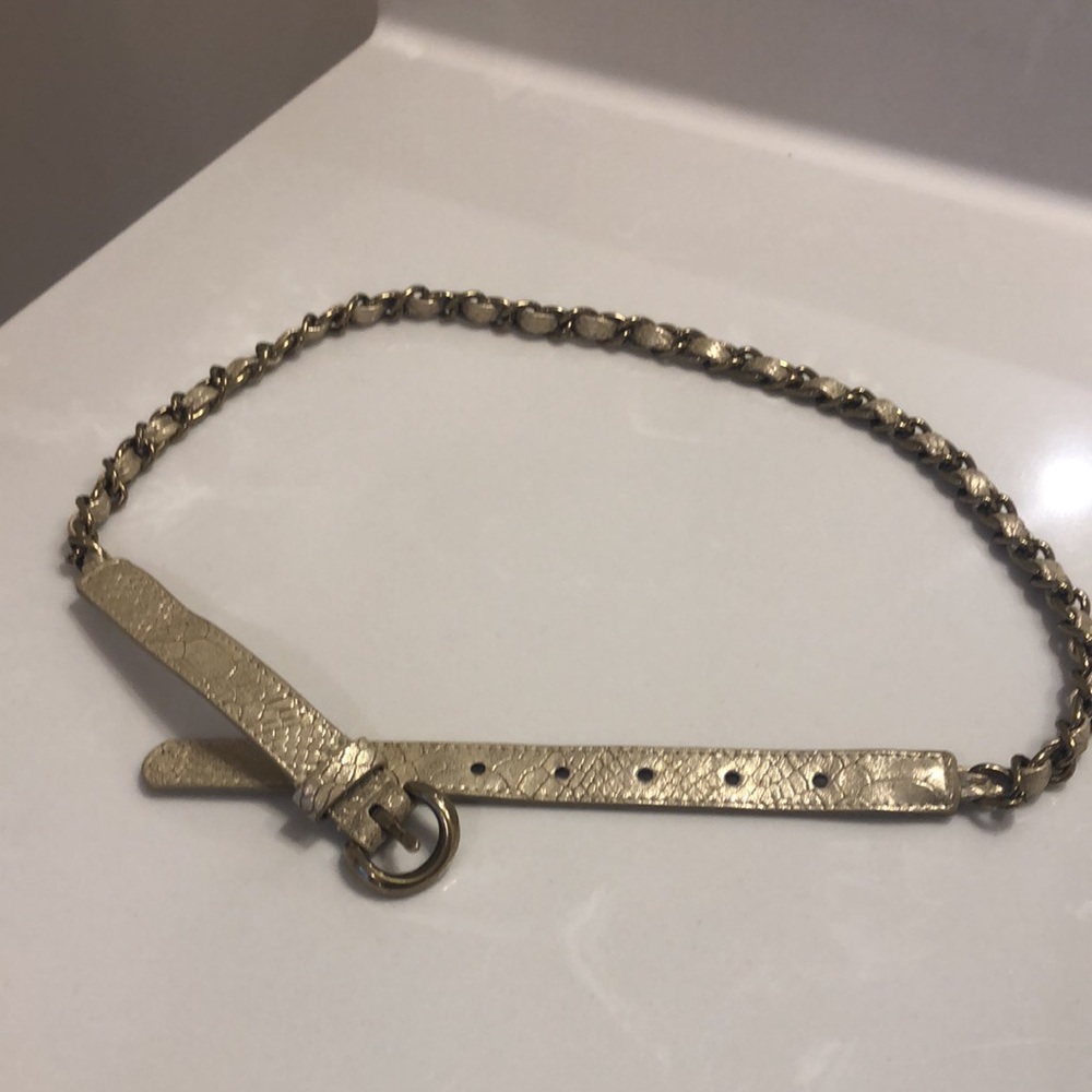 Chico’s leather belt